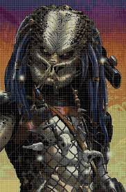 Listed as dmc brand floss are you an alien vs predator fan? Pin On Cross Stitch Pattern