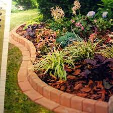 It's very versatile and can be used to create clean and beautiful borders around the grass, to delineate pathways or to. Outstanding Fake Stone Flower Bed Edging Only In Kennyslandscaping Com Brick Garden Edging Brick Garden Garden Edging