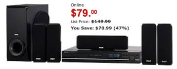 Walmart Com Hot Deal On Rca Home Theater System With Dvd Player