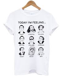 nicolas cage emotions funny t shirt