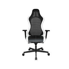 Bleibt der stuhl längerfristig eingefärbt, können aber auch krankheiten dahinterstecken. Gaming Stuhl Topstar Sitness Rs Sport Plus Schwarz Weiss Farbe Schwarz Backenfarbe Weiss Lordosenkissen Ohne Lordosenkissen