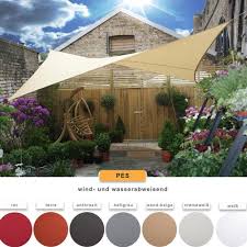 Sonnensegel Sonnenschutz Tarp Beschattung Garten Sichtschutz Wasserabweisend Pes Ebay Garden And Terrace In H In 2020 Sun Sail Shade Shade Sails Patio Patio Shade