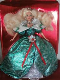 Vintage Holiday Barbie Special Edition 1995 New With Out Box Ebay Holiday Barbie Dolls Happy Holidays Barbie Barbie Collector Dolls