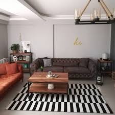 yanik turuncu ve grinin sicak enerjisi birsen hanim in sahane dekoru ev gezmesi oturma odasi takimlari ev dekoru mobilya fikirleri