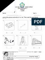 Mathematics year 2 kssr mac 2017. Year 2 Exam Paper