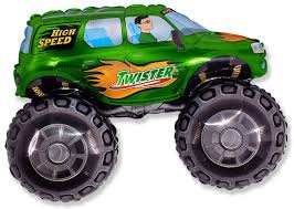 While blowing them up, before even reaching 6 inches, they either popped immediately. 30 Big Wheels Monster Truck Green Bargain Balloons Mylar Balloons And Foil Balloons