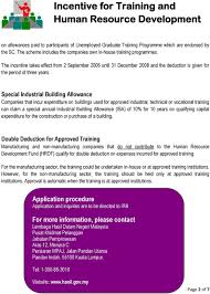 For qualifying buildings there is a special category of capital allowance, known as industrial buildings… … accounting dictionary. Incentive For Training And Human Resource Development Pdf Free Download