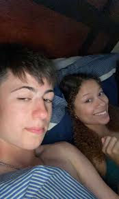 Ana & her boyfriend in bed together : rLearmannTwins