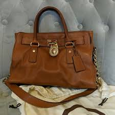 Michael kors hope medium messenger brown mk dark chambray satchel shoulder bag. Michael Kors Bags Michael Kors Camel Purse Poshmark
