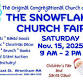 The Snowflake Church Fair event in Wrentham, MA