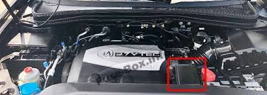 Acura Mdx Yd2 2007 2008 2009 2010 2011 2012 2013 Fuse Box Location Acura Mdx Fuse Box Acura