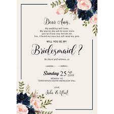 Keberadaan bridesmaid di hari pernikahanmu rasanya akan bisa jadi sesuatu yang turut memeriahkan dan membahagiakan bagi kamu dan pasangan. Bridesmaid Card Undangan Bridesmaid Attire Guide A6 Tanpa Minimal Order Shopee Indonesia