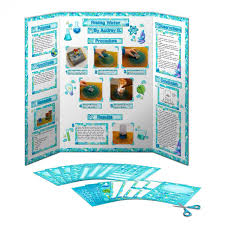 Chemistry Science Fair Display Board Poster Project Kit Science Fair Display Board Science Fair Poster Science Project Board