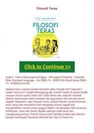 Holen Pdf Bucher Filosofi Teras