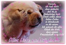 Geburtstagswunsche Nachtraglich Frau