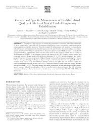 Unit 25 whistleberry industrial park hamilton lanarkshire ml3 0ed. Pdf Generic And Specific Measurement Of Health Related Quality Of Life In A Clinical Trial Of Respiratory Rehabilitation