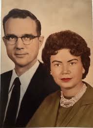 Nice photo of David B. Weaver, wife Elizabeth Mountain and their grown  children at the farm near Saxon. Sorry no date