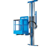 Wall-Man Paint Booth Personnel Wall Mounted Manlift