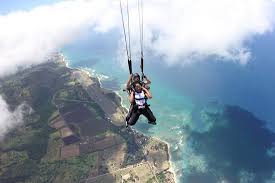 The cost of tandem skydiving here is between two $250 to $1,600. Cheeeeeese Picture Of Skydive Hawaii Oahu Tripadvisor
