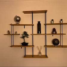 wall shelf etagere murale bois decoration etageres etageres murales