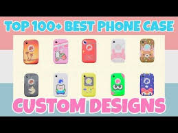 Top 100 Best Nook Phone Case Custom Designs In Animal Crossing New Horizons Design Id Code Youtube Animal Crossing Custom Phone Cases Animal Crossing Game
