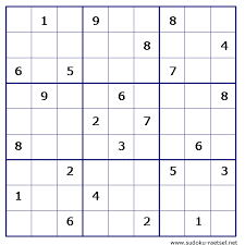Es besteht aus neun großen blöcken. Sudoku Losung Online Zum Ausdrucken Sudoku Raetsel Net