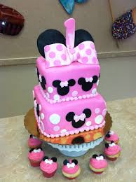Mickey Mouse Cake Pink Colour Novocom Top