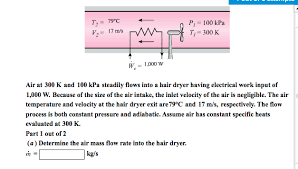 The fluid pressure and flow rate in the pipeline are completely two concepts. Also Determine The Air Volume Flow Rate At The Hair Chegg Com