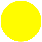 Yellow Circle Labels