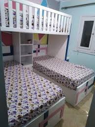 غرفة نوم سرير بدورين Bunk Bed Teenage Bedroom Bunk Beds Bed Youth Bedroom