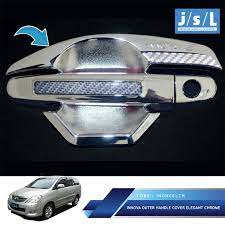 Harga murah di lapak saudara motor atrium. Kijang Innova Outer Handle Cover Elegant Chrome Aksesoris Innova Shopee Indonesia