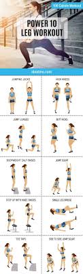 Power 10 Leg Workout Ideal Me