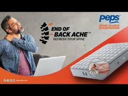PEPS Spine Guard 6 inch Double Bonnell Spring Mattress Price in India - Buy PEPS Spine Guard 6 inch Double Bonnell Spring Mattress online at Flipkart.com