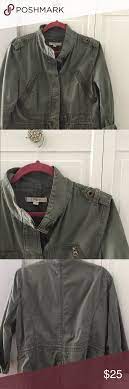 Loft Army Green Jacket Army Green Jacket Jackets Army Green