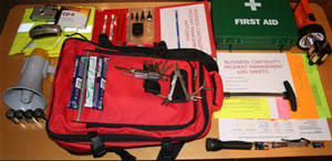 Silver Crash Kit Business Continuity Battle Boxes Grab Bags Equipment And Plans