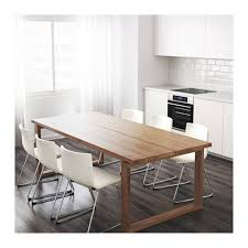 Morbylanga Table Oak Veneer Brown Stained Length 86 5 8 Ikea Dining Table Chairs Ikea Norden Gateleg Table