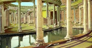 Hadrian Villa In Tivoli Reconstruction Maritime Theatre Villa Adriana Architecture Amazing Architecture
