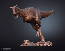 Artstation Carnotautus For Rom Vlad Konstantinov In 2020 Prehistoric Creatures Prehistoric Wildlife Prehistoric Animals