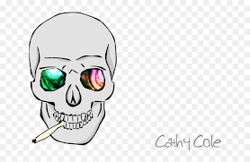 Many people automatically associate this art with psychedelic art. Trippy Transparent Skull Trippy Drawings Of Cool Skulls Hd Png Download Vhv