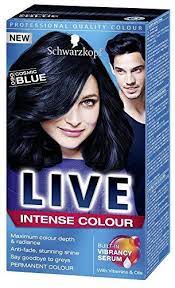 Schwarzkop Live Color Xxl 90 Cosmic Blue The Core Brand Is Live Color Xxl A Permanent Colour With Dyed Hair Blue Schwarzkopf Live Colour Blue Black Hair Dye