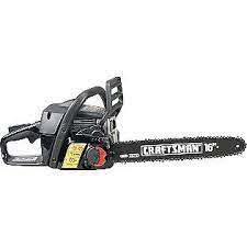 Craftsman 38cc 16 In Gas Chain Saw 135 99 You Know Why It S Needed Chainsaw Outdoor Power Equipment Craftsman