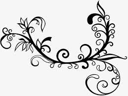 زخارف نباتية زخارف نباتية أسود زخرفة png وملف psd للتحميل مجانا flower background design arabic calligraphy art calligraphy art