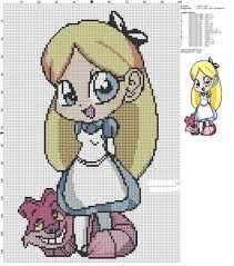Cross stitch patterns, embroidery, cross stitch, counted cross stitch, free patterns, tutorials, cheap patterns. Grille De Tricot Ou Crochet D Un Dessin Avec Une Princesse Cross Stitch Disney Cross Stitch Patterns Cross Stitch Patterns