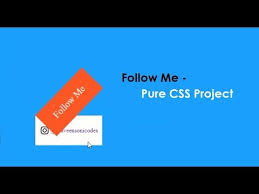 Follow Me On Instagram Pure Css Tutorial Praveensoniofficial Youtube Css Tutorial Css Follow Me On Instagram