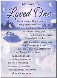 In Memory Of A Loved One Heaven Quotes Loved One In Heaven Grief