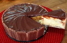 Beim anschneiden offenbart der kuchen nämlich seine wahre schönheit: Philadelphia Torte Mit Schokoglasur Einfach Nur Lecker