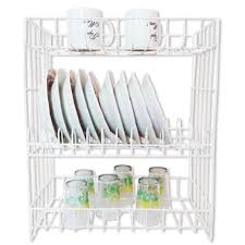 Nah untuk anda yang memiliki dapur kecil, dan bingung saat memilih kitchen set, berikut ini 50 desain kitchen set untuk dapur kecil yang bisa jadi refrensi anda sebelum membeli!. Rak Piring Dan Gelas Susun 3 Putih Terbaru Agustus 2021 Harga Murah Kualitas Terjamin Blibli