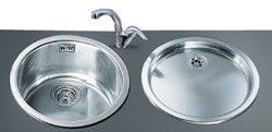 Evier Egouttoir Rond En Inox Evier Rond Evier Egouttoir