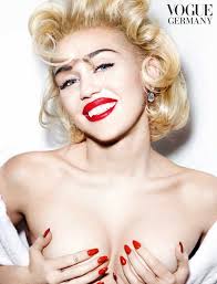 34 hot bikini photos of miley cyrus which are so tempting by kan nigua march 25, 2021, 4:50 pm updated april 1, 2021, 10:55 am we have all seen hannah montana in our childhood, one of the best children shows ever created, no doubt about that. Miley Cyrus Morphs Into Madonna For Topless German Vogue Pose The Independent The Independent
