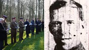 Ipswich WW1 soldier's grave rededicated after 104 years